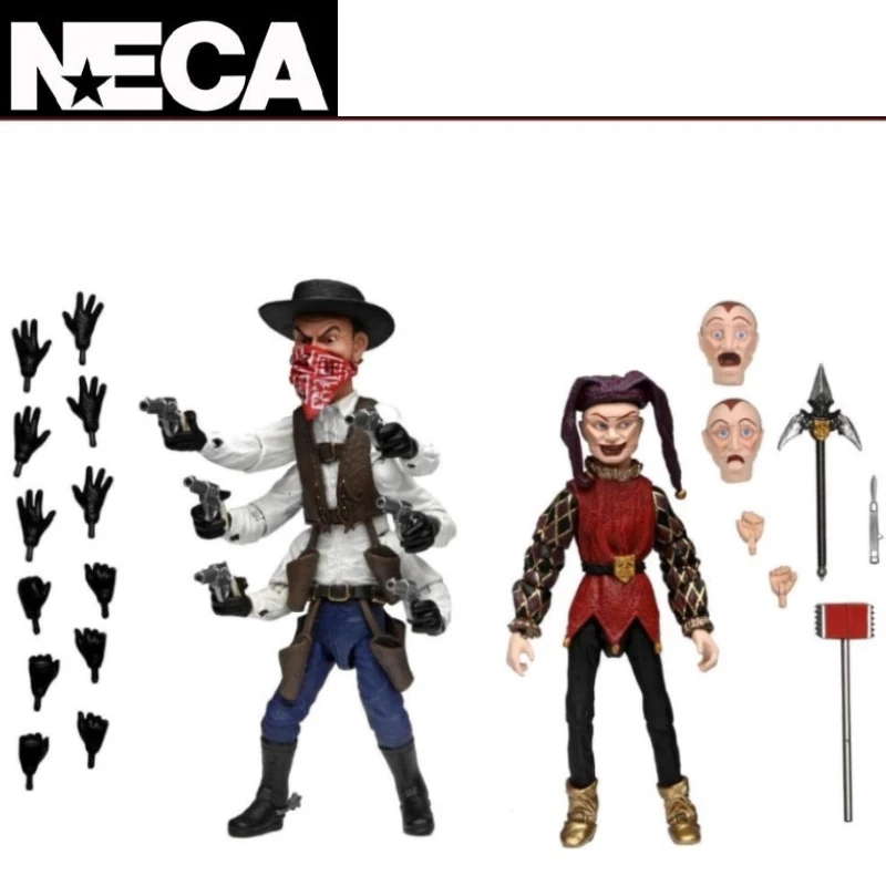 In Stock NECA Original 45495 Magic Puppet Qitan Six Hot Clown Jester Movable Double Suit Great Gift From A Collector