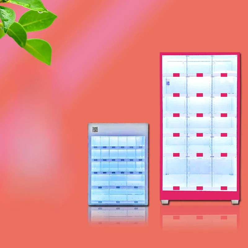 MJY Shared tea vending, selling snacks, hotel small lattice cabinet vending machine