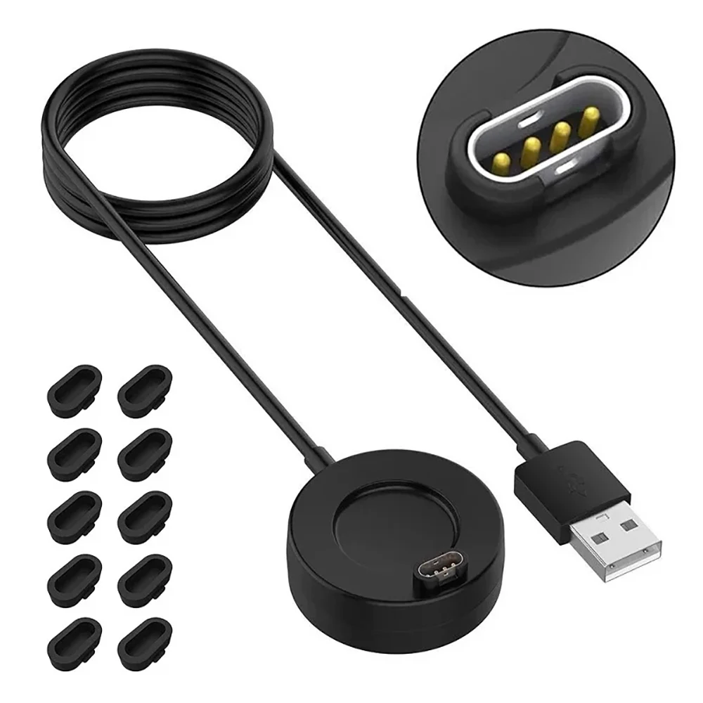 Caricabatterie USB di tipo C per Fenix 7 7X 7S 5X 6X 6/ Tactix/ Venu 2 SQ Garmin Vivoactive 3 4 4S Forerunner 955 cavo di ricarica per impulsi