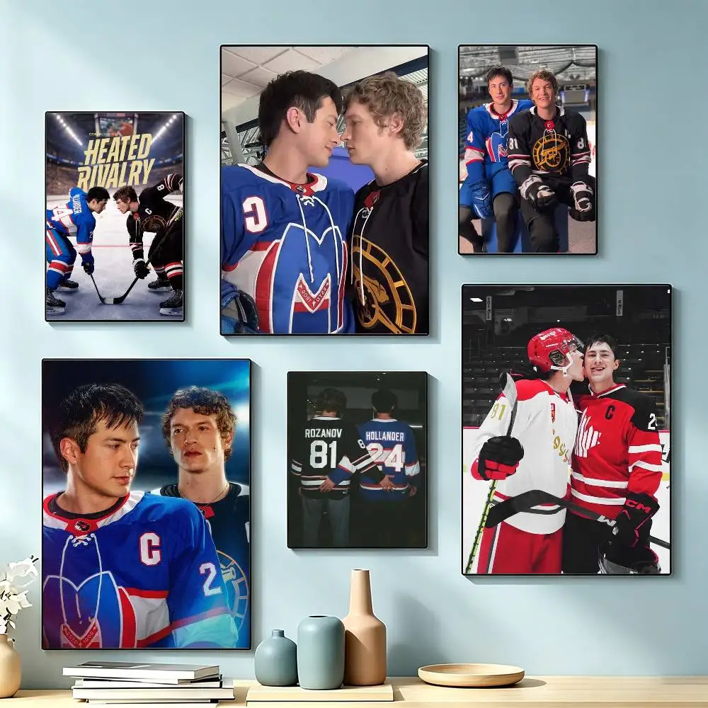 H-Heated Rivalry Popular  Poster High Quality Dorm Living Room Aesthetic Wall Decoration Painting Stickers Gift