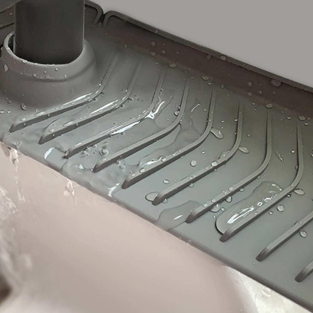 سجادة حنفية سيليكون قابلة لإعادة الاستخدام ، ماسك رشاش ، حامي كونترتوب لطاولة المطبخ ، أدوات الحمام ، 1 * * #4