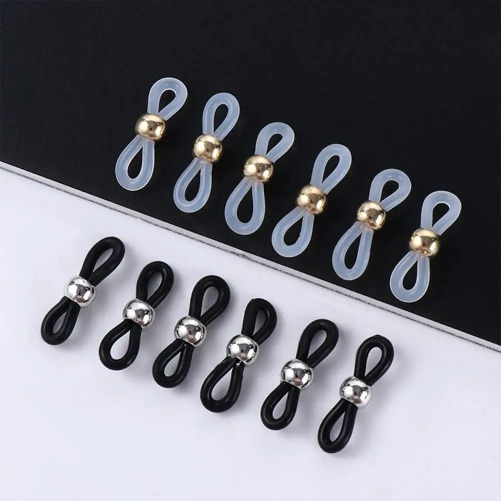 Jewelry Accessories Silicone Rubber Eye Glasses Strap Holder Glasses Connector Glasses Buckle Glasses/Spectacle Chain Holder