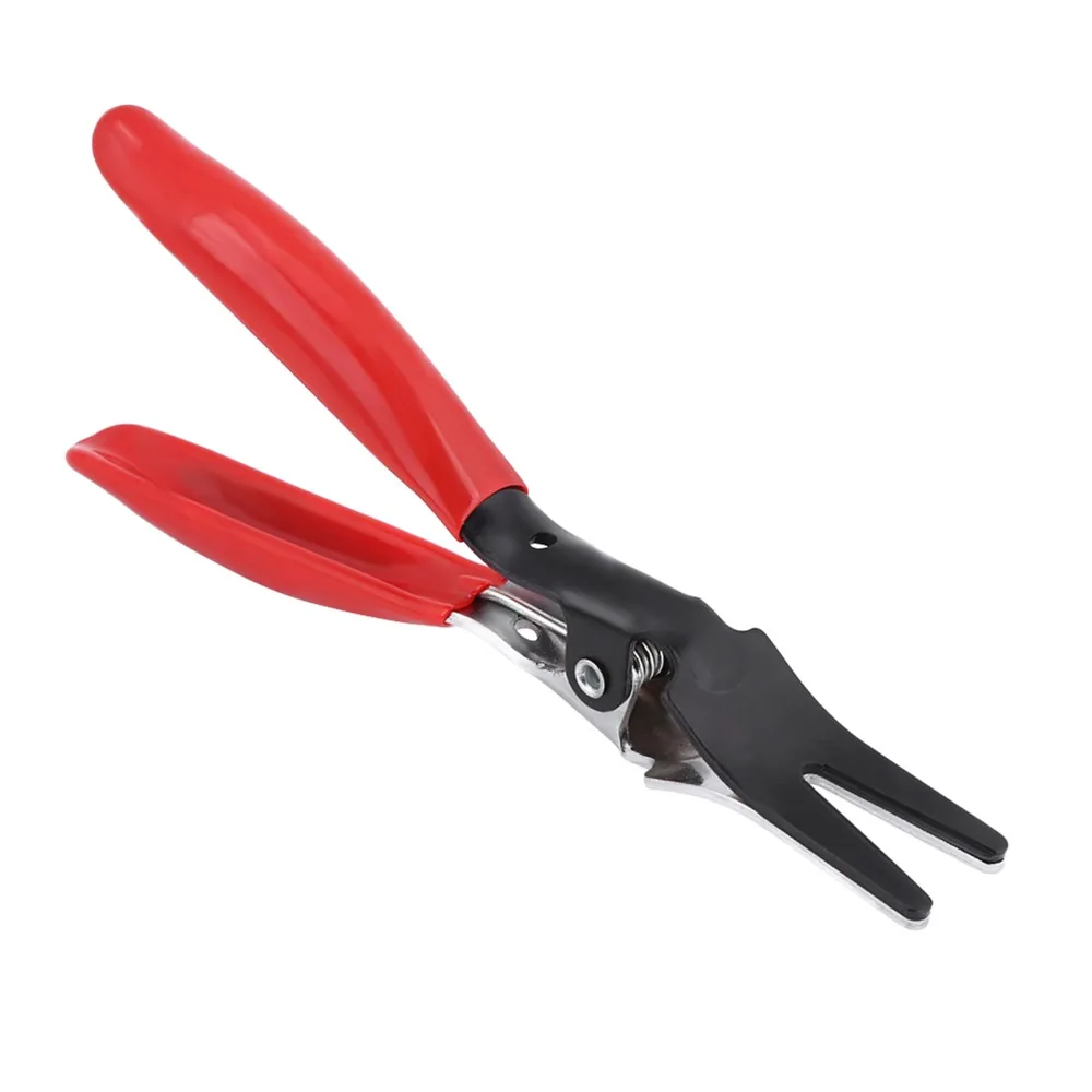 Anti-Rust Hose Removal Plier Built-In Return Spring Universal Vacuum Line Separator Tool Non-Slip Rubber Grip Pipe Removal Tool
