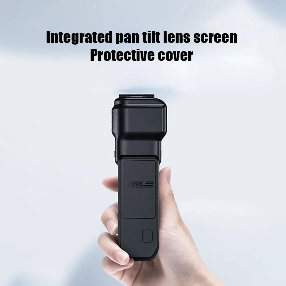 Custodia protettiva per schermo dell'obiettivo 2 in 1 custodia protettiva antigraffio Anti-caduta per accessori per fotocamere portatili Dji Osmo Pocket 3