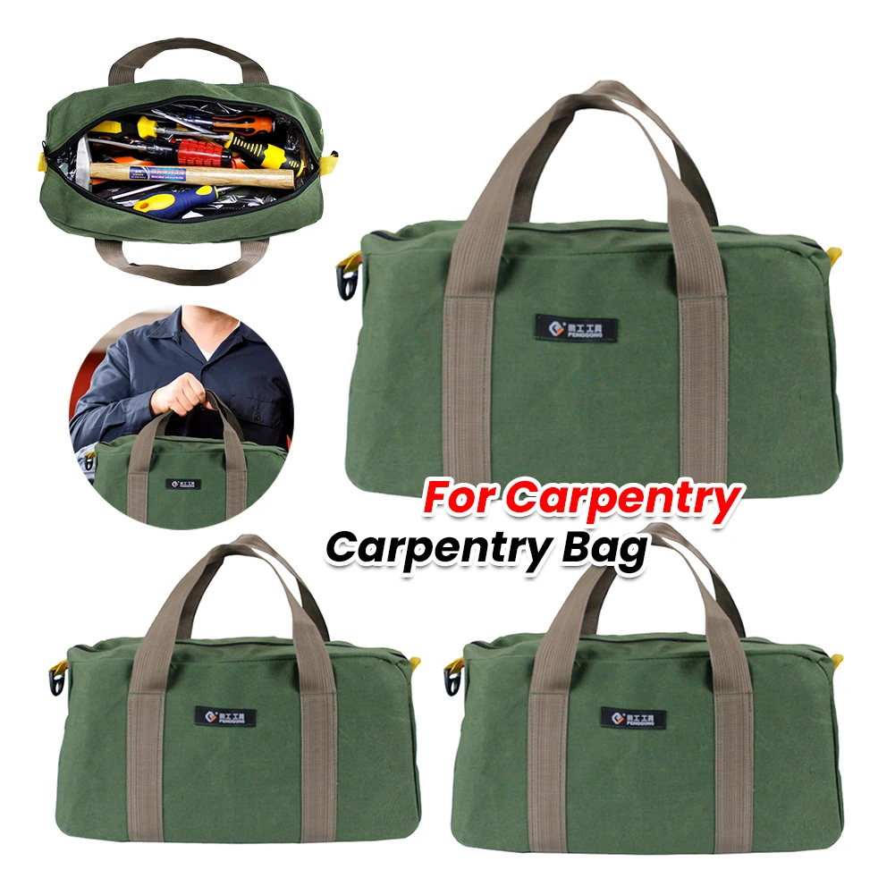 Multifunctional Electrician Storage Bag Large Capacity Universal Portable Bag Thicken Accessories Woodworking Supplies