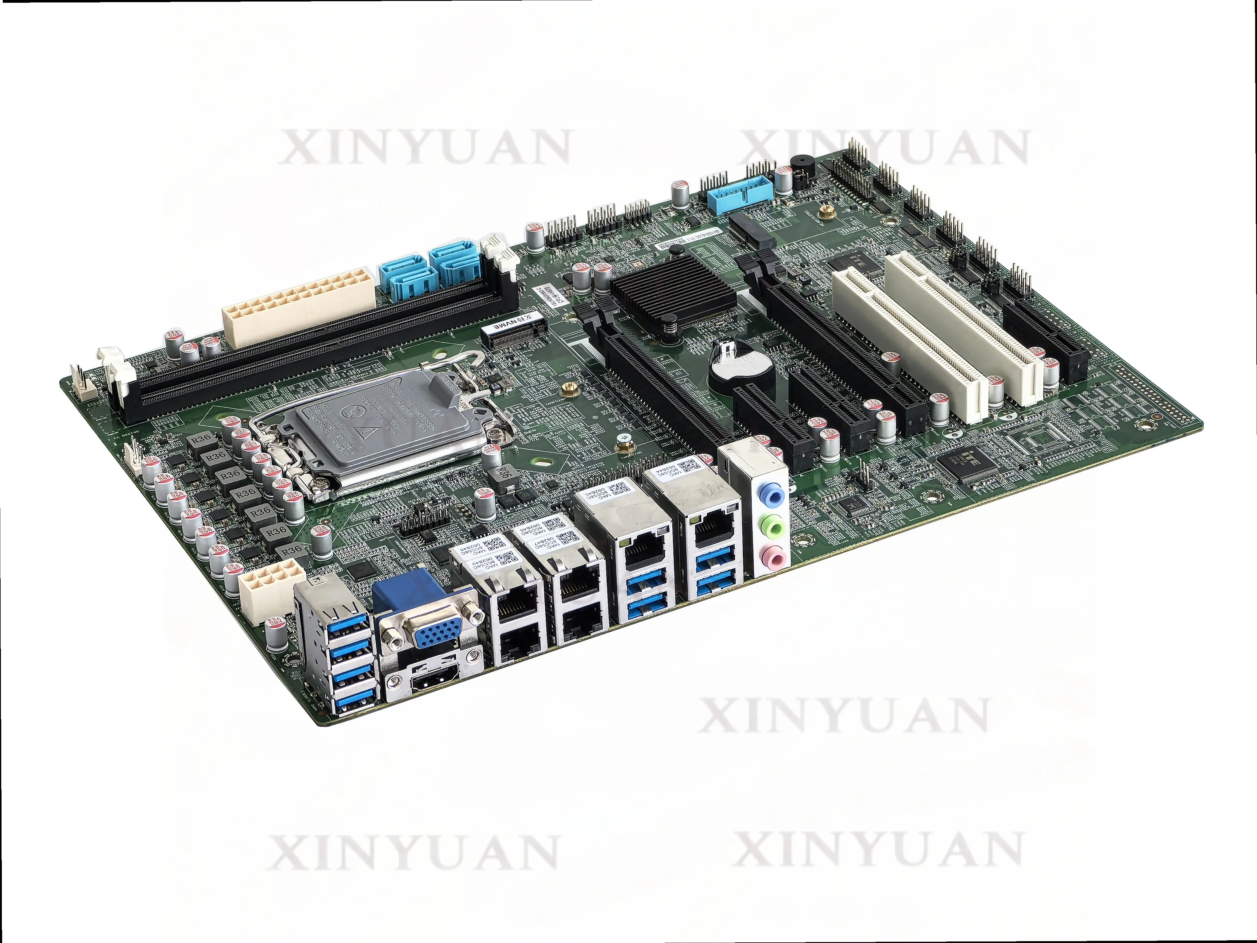 ELSKY H670 12Gen Motherboard ATX GK1200 with CPU RAM 8USB 4K Support DDR4 PCIE*5 LPT*1