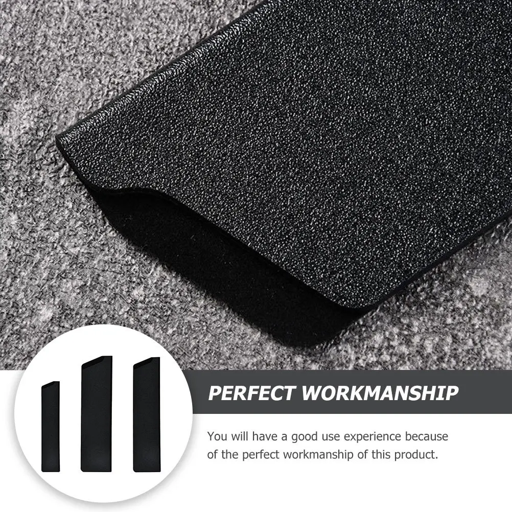 

3pcs Cutter Guards Universal Sheathes Flocking Liner Supple Cutter Protector For Kitchen Boning Cutters Sleeve Wear-Resist