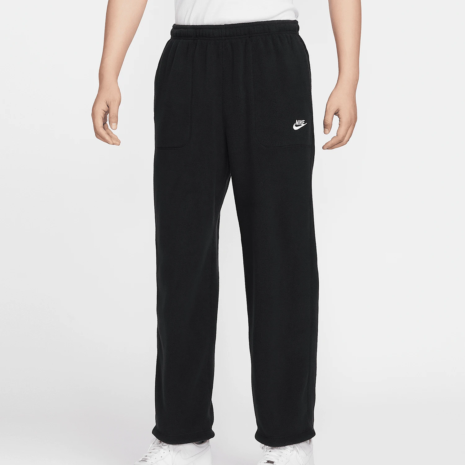 

Оригинальные мужские тренировочные брюки Nike из поларфлиса 2025 FZ0900-010