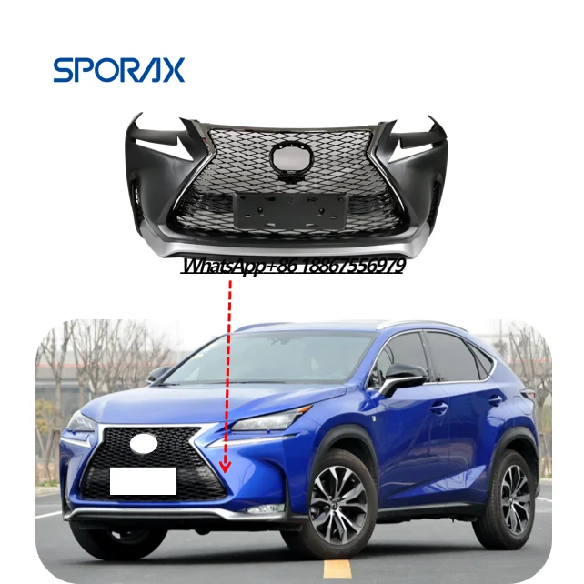 

Car Front Bumper F-Sport Moulding Radiator Giller Chin Glitter Automotive Body Parts Systems for Lexus NX200t 2014 15 16