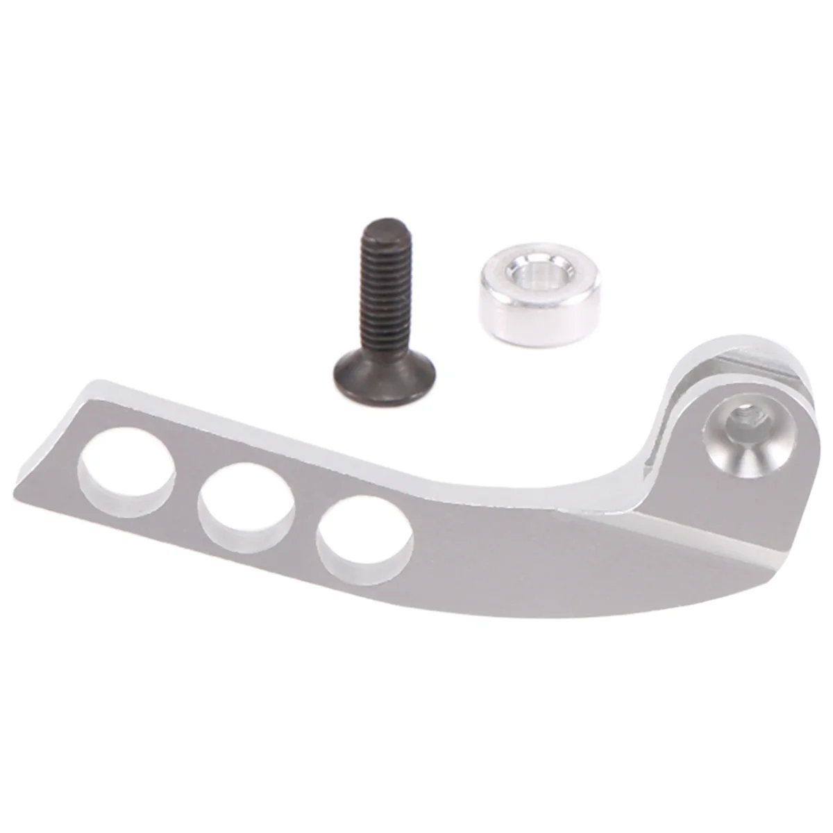 Metal 4-Hole Transmitter Neck Strap Balancer Adjuster for Futaba Radiolink Frsky X9D RC Remote Control,Silver Vertical