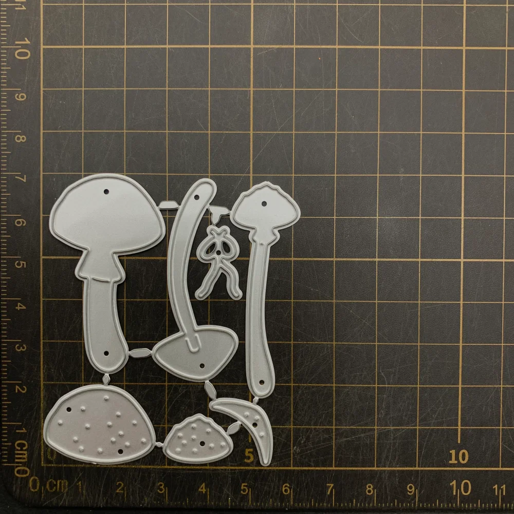 10 kinds Mushroom Gift Box Metal Cutting Dies Stencils For DIY Scrapbooking Decorative Embossing Handcraft Die CutsTemplate