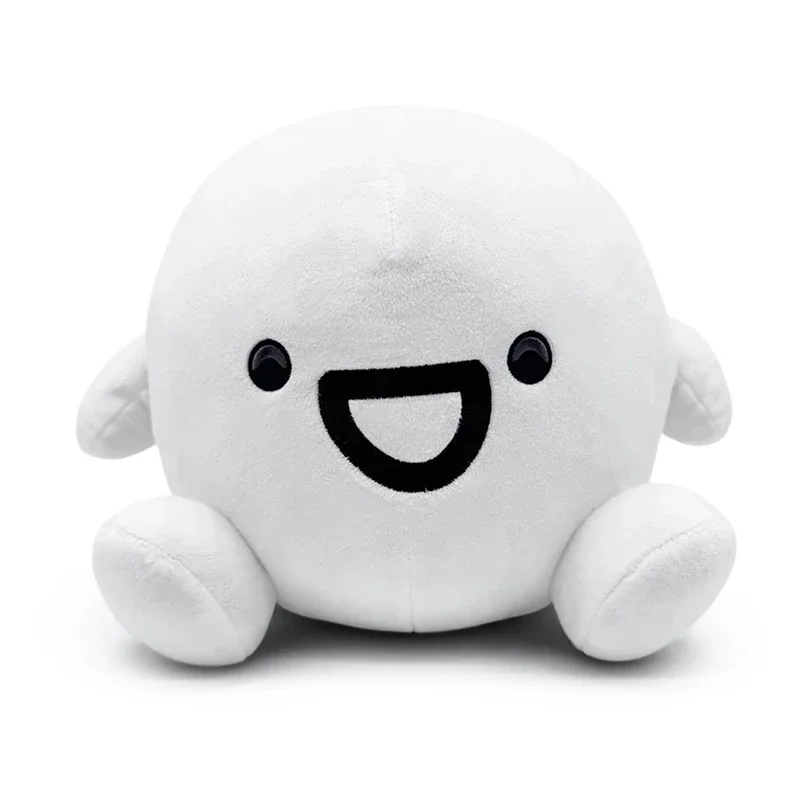 

2026 New Oddballs James Plush Toy Round White Bubble Character Squishy Stress Relief Doll Soft Stuffed Animal Kids Birthday Gift