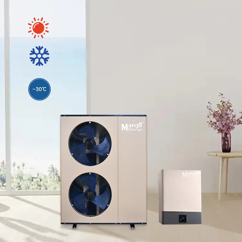 9KW 16KW 18KW 20KW R32 A+++ Solar Split DC Inverter Air Source All-in-One Heat Pump for House Hotel or Commercial Use