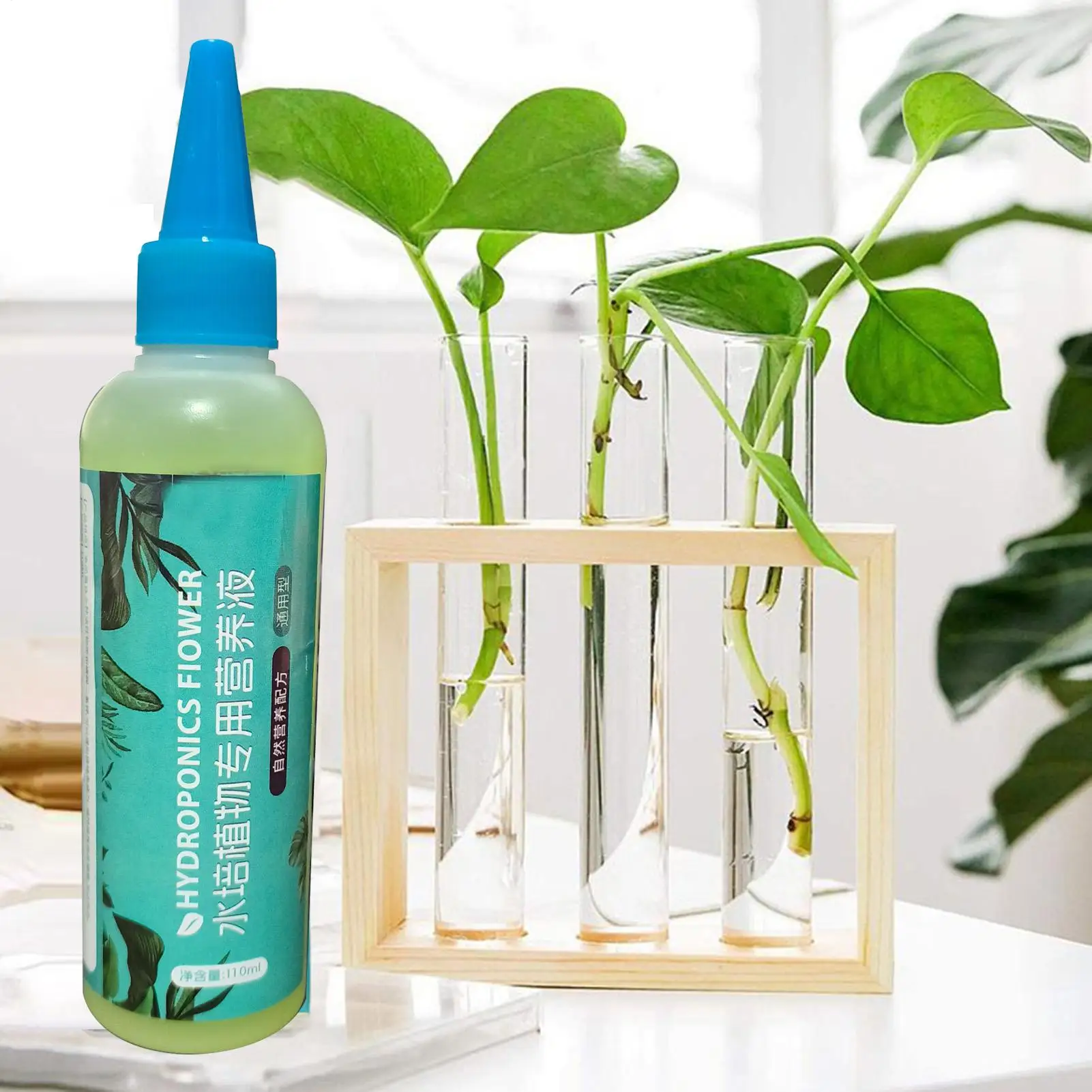 110ml Hydroponic Plant Food Liquid Slow-Release All-Purpose Professional Plant Growth Liquid Fertilizer Nutrient Hydroponics