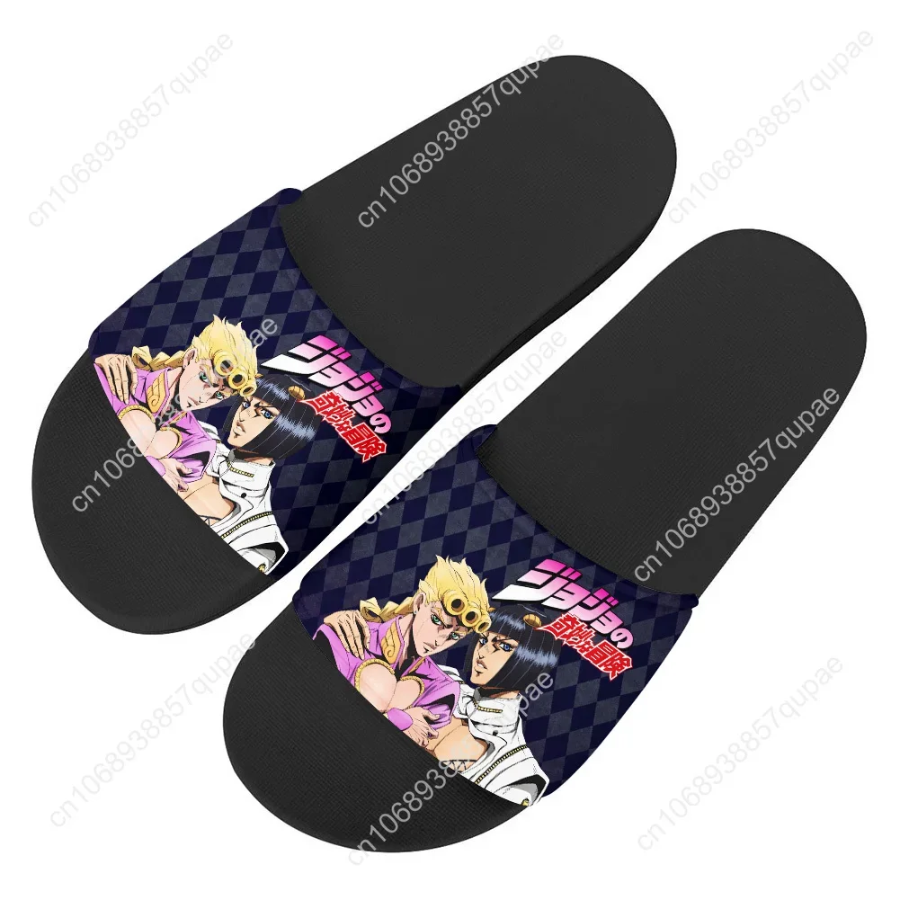 Jojos Bizarre Adventure Jonathan Joestar Slippers Home Water Shoes Anime Men Women Teenagers Beach Pool Sandals Custom Slipper
