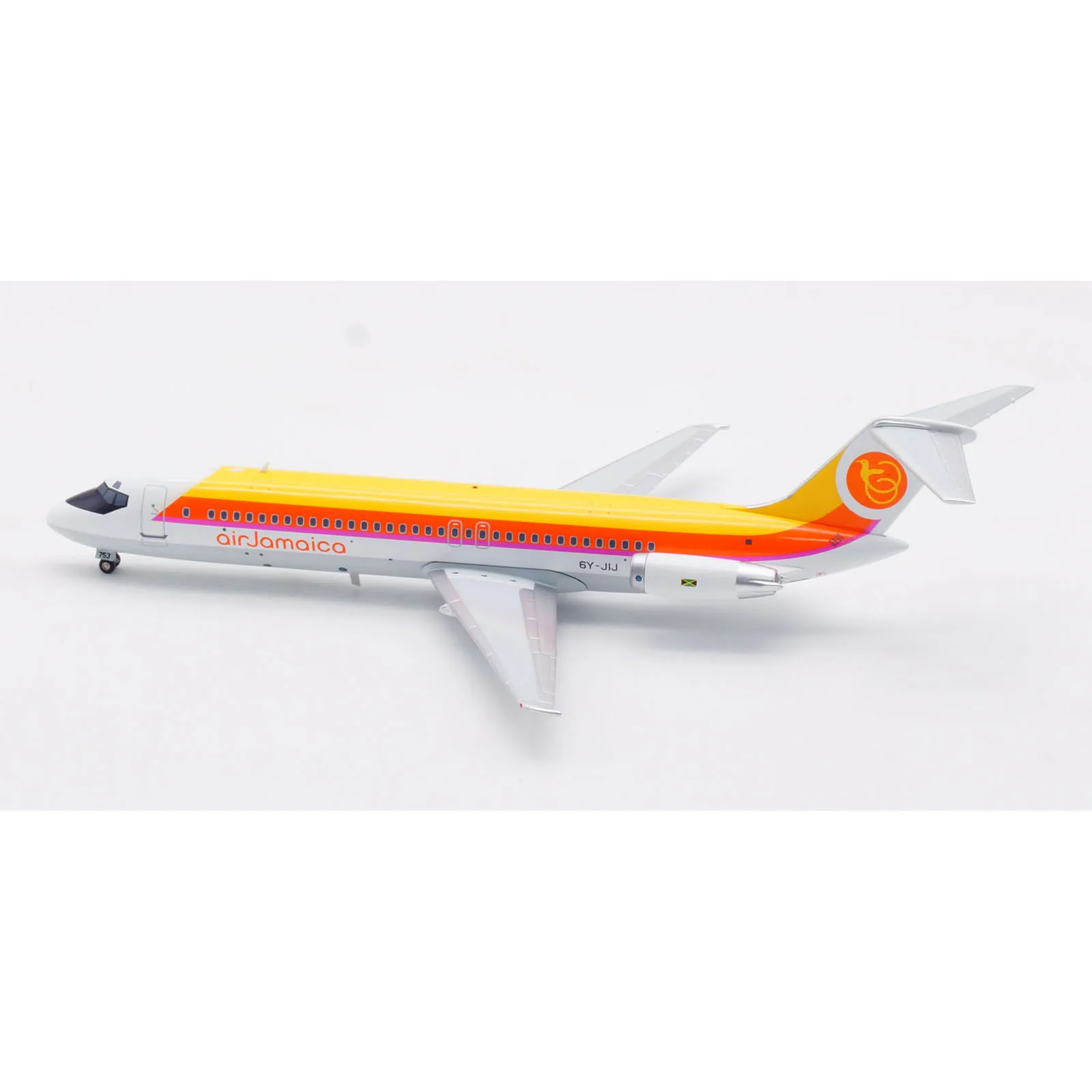 IF932JM0723 Liga Avião Colecionável Presente INFLIGHT 1:200 AIR JAMAICA MCDONNELL Douglas DC-9-30 Diecast Aeronave JET Modelo 6Y-JIJ