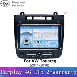 hangmanjia For VW Touareg 2011-2018 Android 13 Car Multimedia Player GPS Navigation Auto Radio Stere wireless carplay No dvd 2di