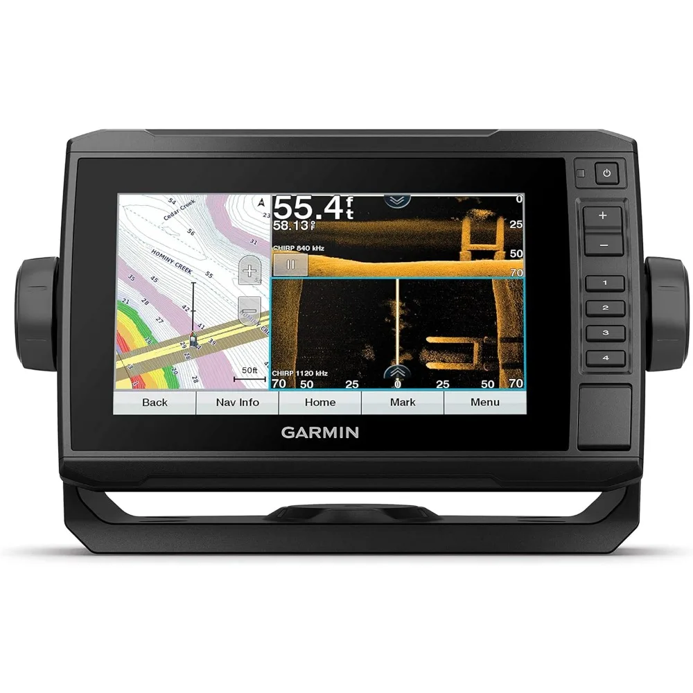 

ECHOMAP UHD 73sv, 7" Keyed-Assist Touchscreen Chartplotter with U.S. LakeVü g3