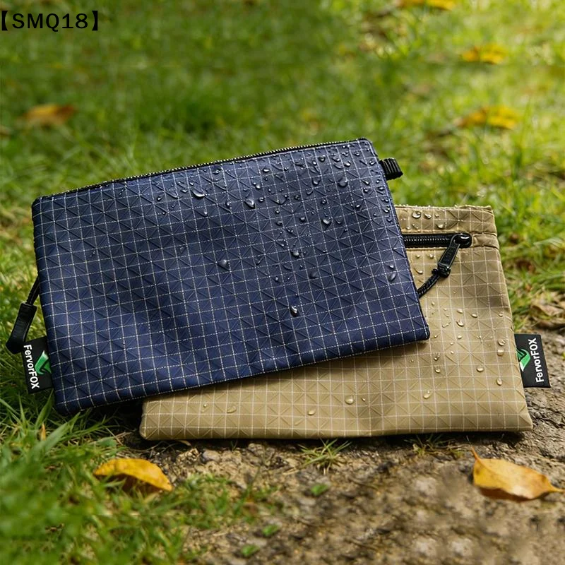 Portable Lightweight Outdoor Storage Bag Waterproof Zipper Key Card Wallet ‌Wear Resistant Coin Purse Cash Bag Fishing【SMQ】