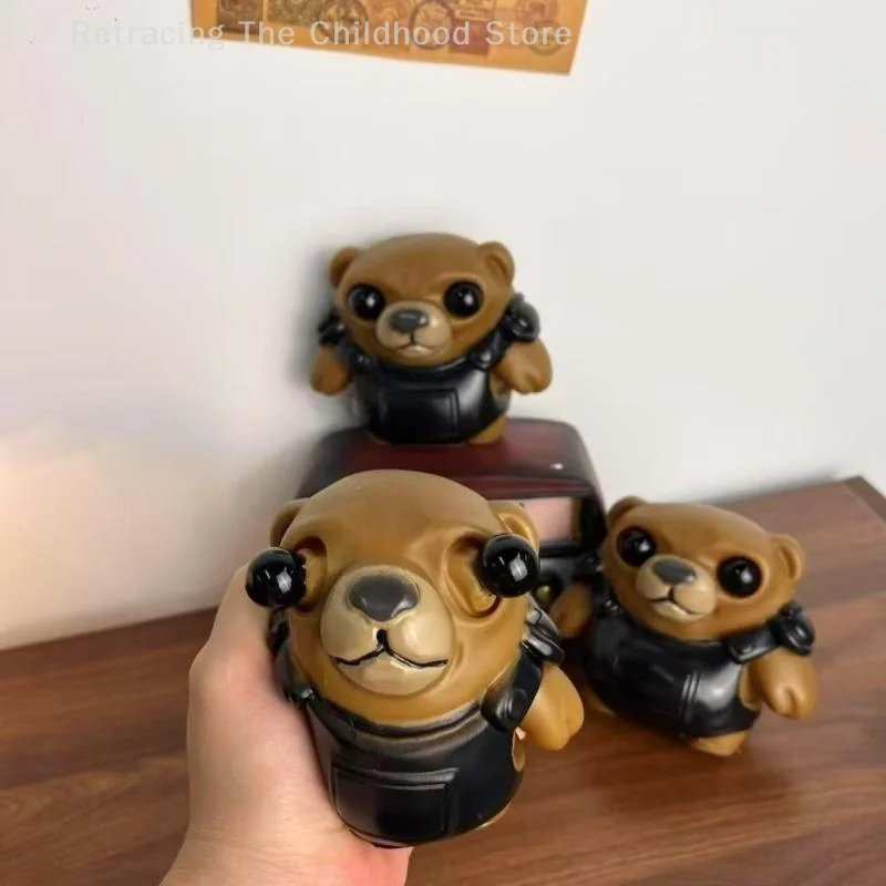 Valorant Game Doll 3D Tactical Bear Squeeze Toy Creative Stress Relief Toy Soft Mochi Toys For Adult Kid Gifts
