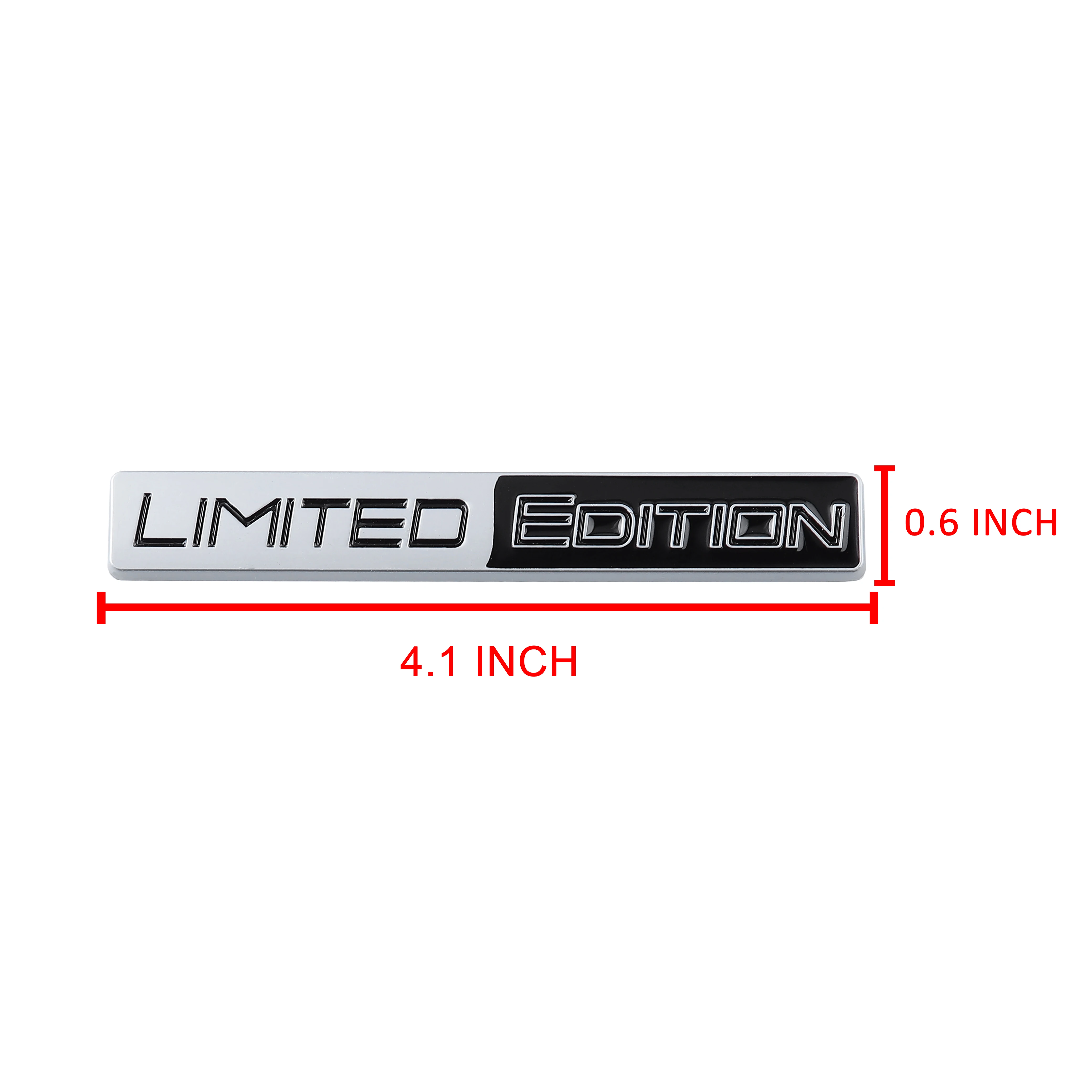 3D Limited Edition Logo Car Sticker Waterproof and Sunscreen Universal Sticker Suitable for All Models Decoration Accessories