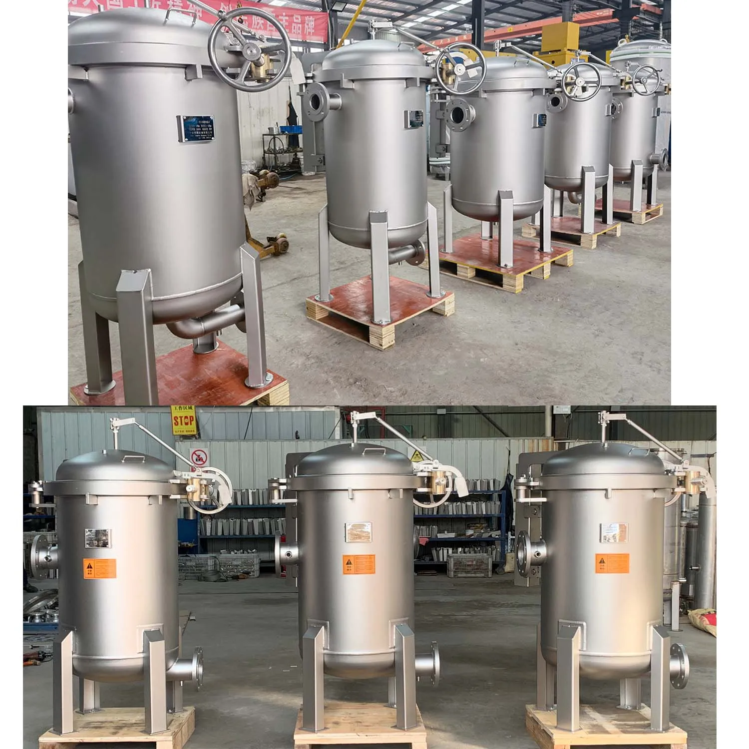

Supplier DN80 3" 76.2MM Stainless Steel Inox SS304 Food Grade Industry Filtration Equipment Tc Bag Strainer