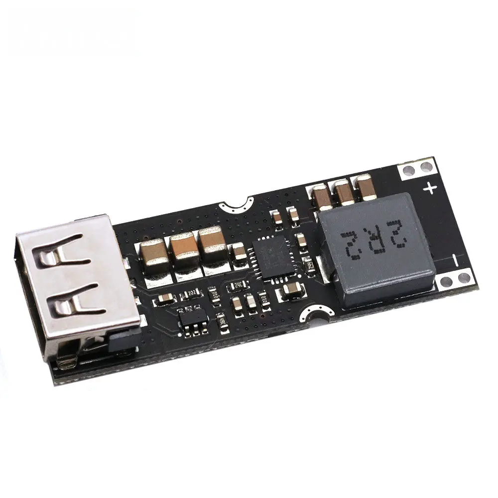 TPS61088 Single Cell Lithium Battery Boost Power Module Board 3.7V 4.2V Liter 5V 9V 12V USB Mobile Phone Fast Charge QC2.0 QC3.0