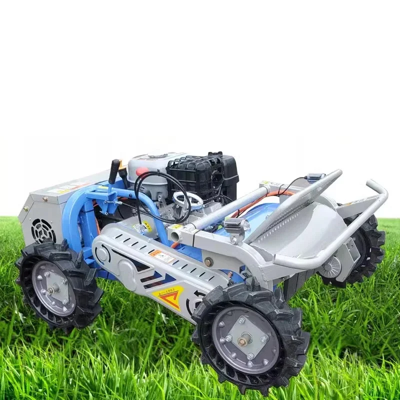 

Free Shipping New Design Remote Control Robot Lawn Mower Multi Purpose Rc Lawn Mower For Farmer