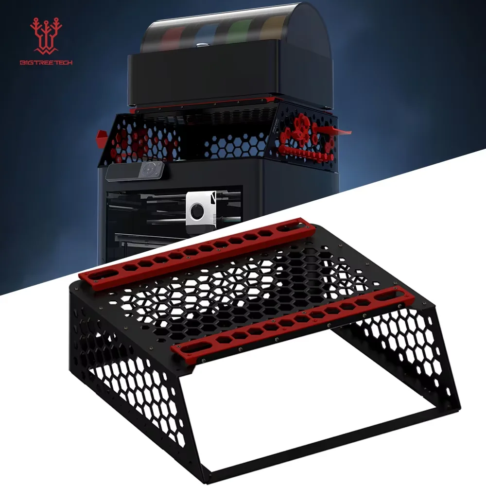 

BIGTREETECH Panda Perch Panda Stack Dual AMS Storage Modular Expandable Aluminum Build For Bambu Lab H2D H2C P1 X1 A1 A1 MINI