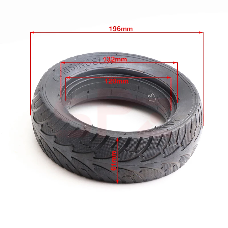 200x60 electric scooter solid tire explosion-proof tire 8 inch pneumatic tire hollow stab-proof tire 200*60