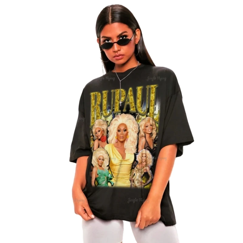 Retro Rupaul Shirt Sweatshirt Gifts Rupauls Drag Race Shirt Andre Tshirts For Men Luxury