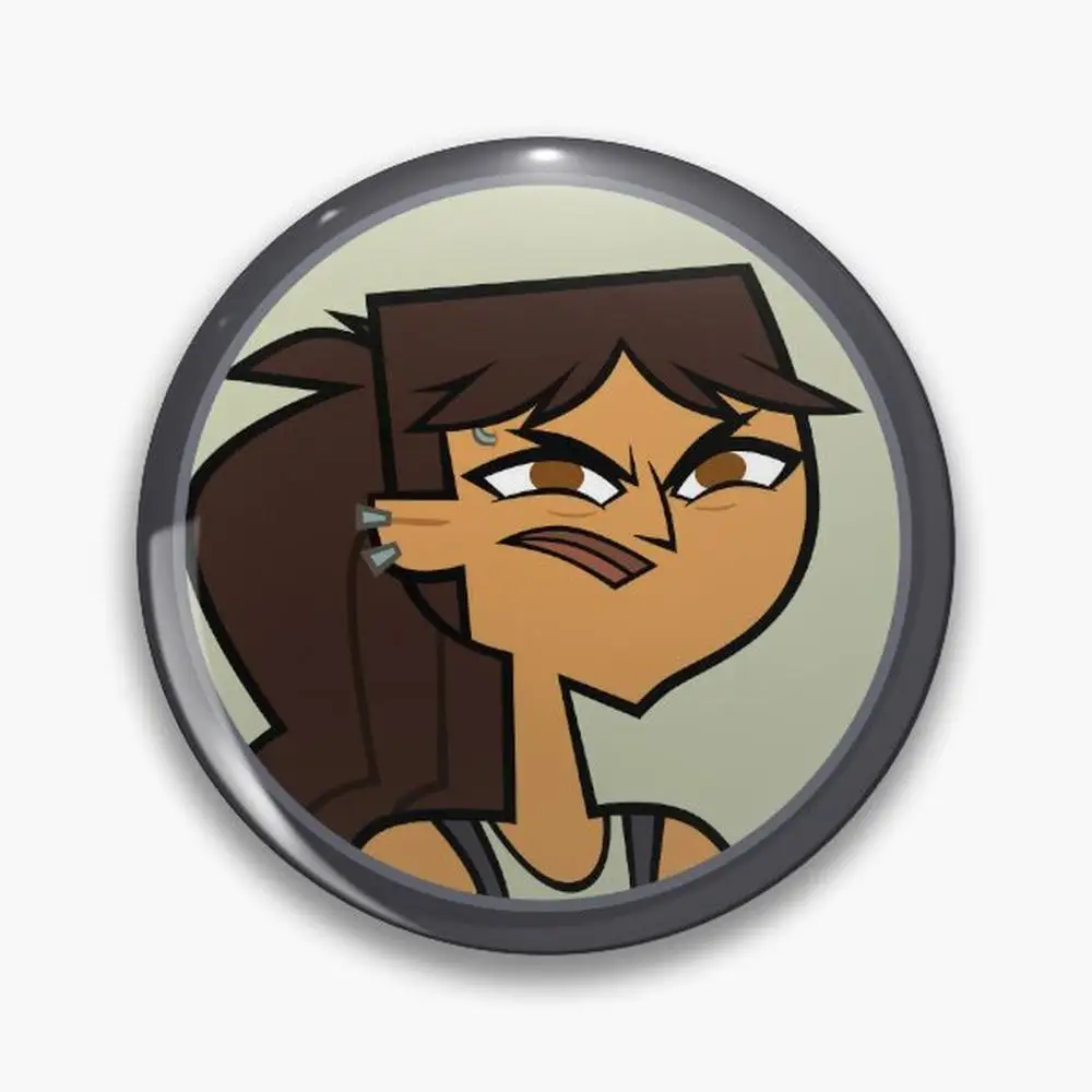 Total Drama Reboot Icon - Axel Pin Buttons Brooches  Jewelry Accessory Customize Brooch Fashion Lapel Badges