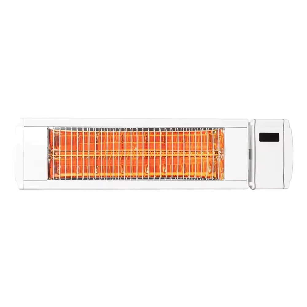 Hot Sale Remote Control Quartz Infrared Heater Wall Mounted Patio Heater Auto IP65 2000W 220-240V ~50/60Hz