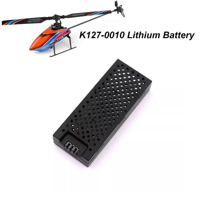 

Wltoys K127-0010 Remote Control Single Paddle Helicopter Lithium Battery Spare Parts