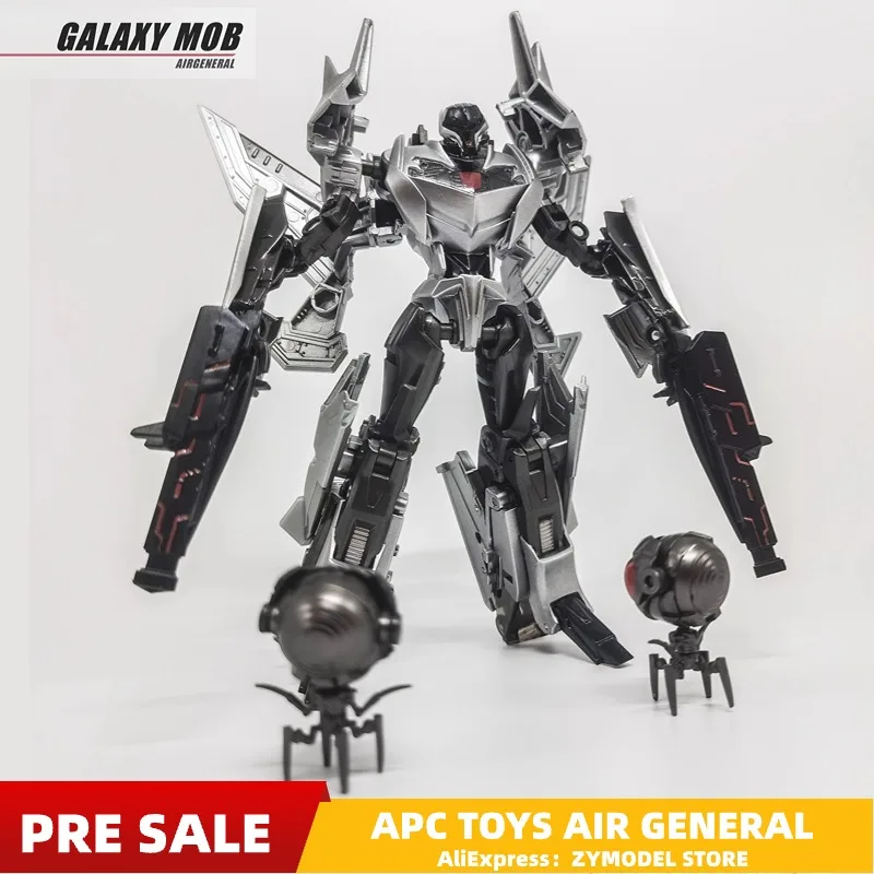 IN STOCK！ APC TOYS TFP GALAXY MOB AIRGENERAL Action Figure Robot Toys With 2PCS Scraplets bonus WITH BOX