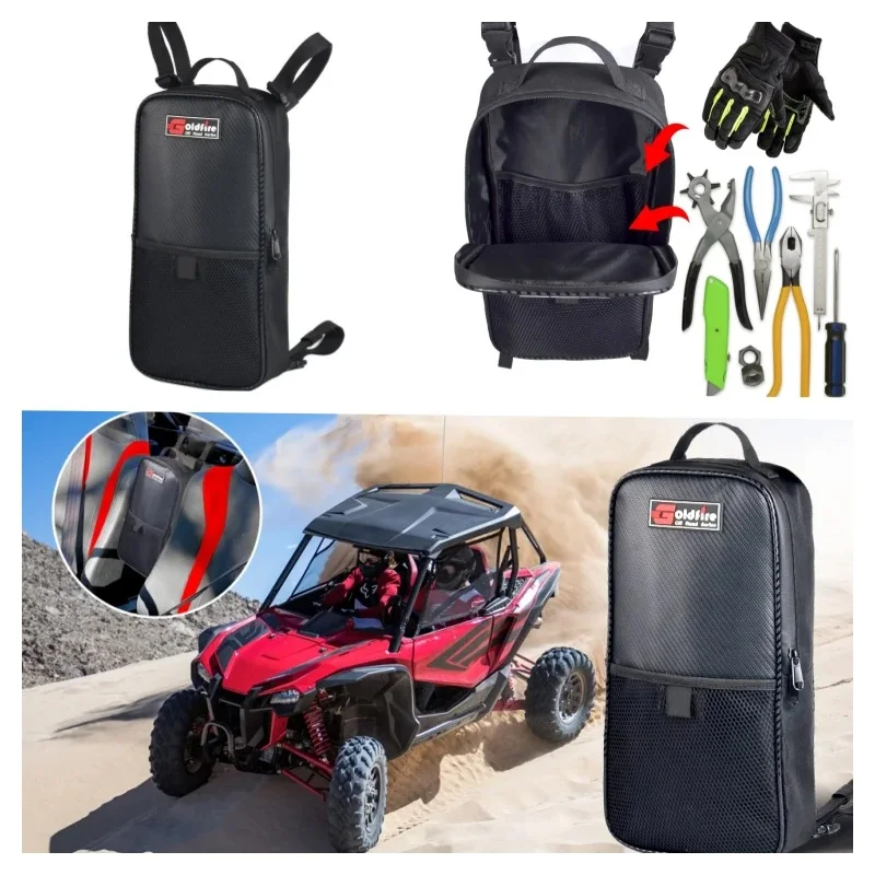 

Аксессуары UTV Talon, водостойкая тканевая центральная сумка для хранения, подходит для Honda Talon 1000R 1000X 1000X4 2019 2020 2021