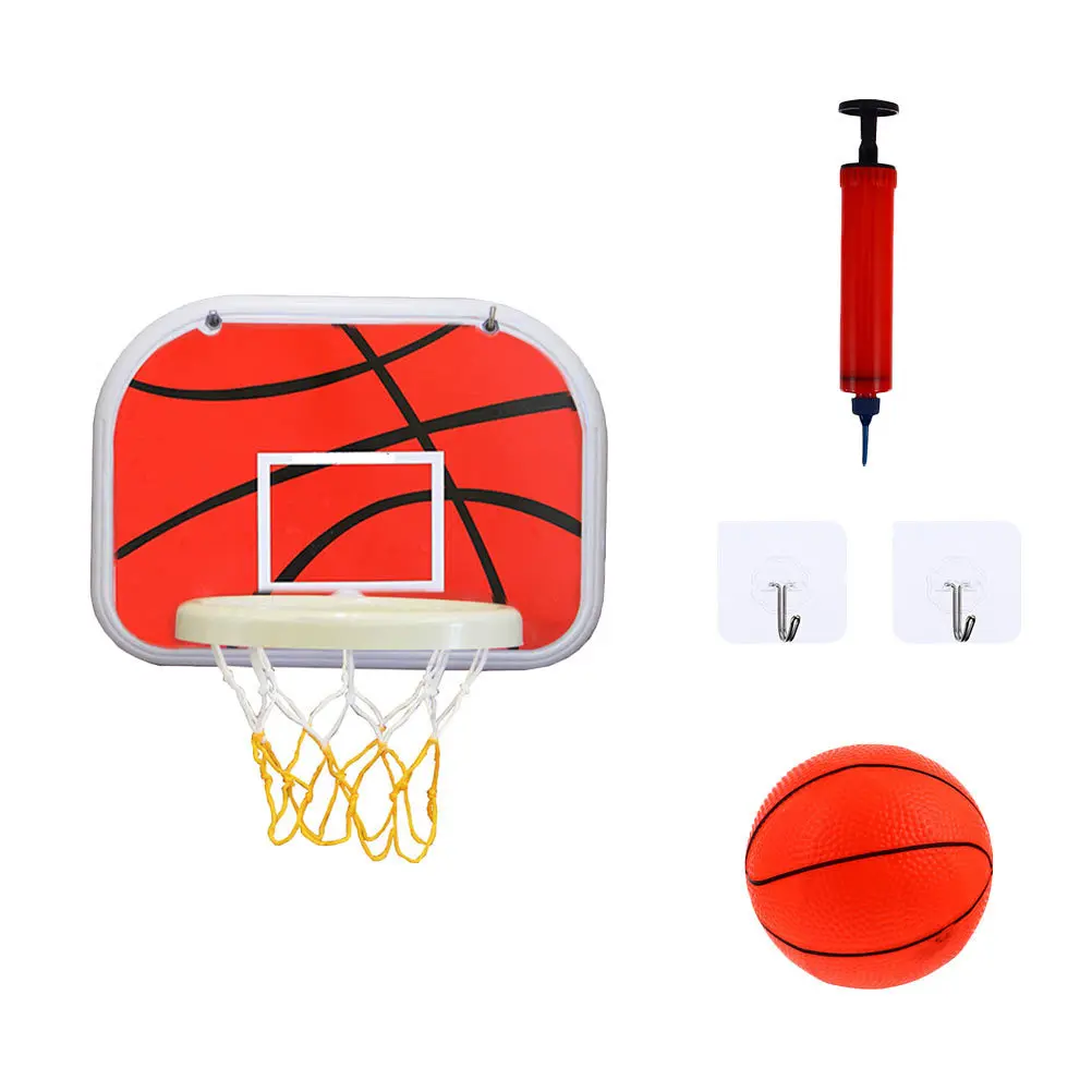 

1 set 1 Set Wall Mounted Hoop For Kids Plastic Basketball Set Indoor Game For Children Easy Assembly Basketball Kit