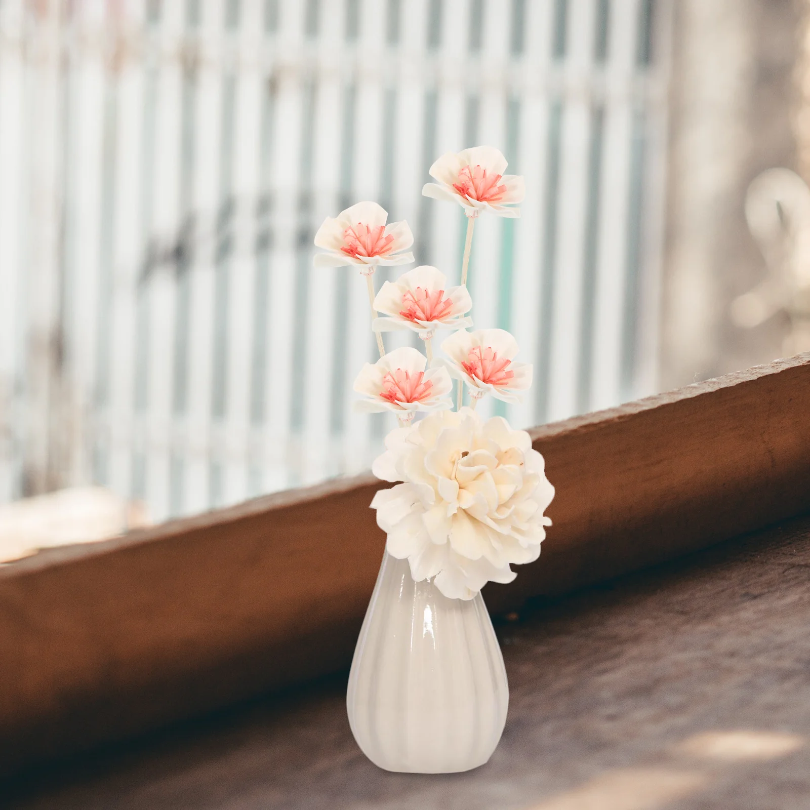 

5pcs Aromatherapy Flower Sticks Natural Dried Flower Diffuser For Home Room Fragrance Essential Oil Diffusers Fire-Free Scent