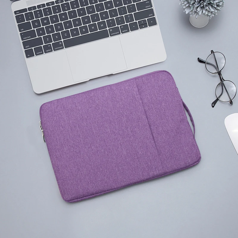 Laptoptas voor Macbook Air m2 Case 13 13.3 14 15 16 Binnenblaas Voor Macbook Pro Air M1 Lenovo Dell HP Huawei Xiaomi Denim Tas
