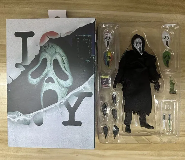3 Arten NEUE NECA The Ghost Gelenkbewegliche Actionfigur PVC-Spielzeug Sammlerpuppe Modell Geschenk