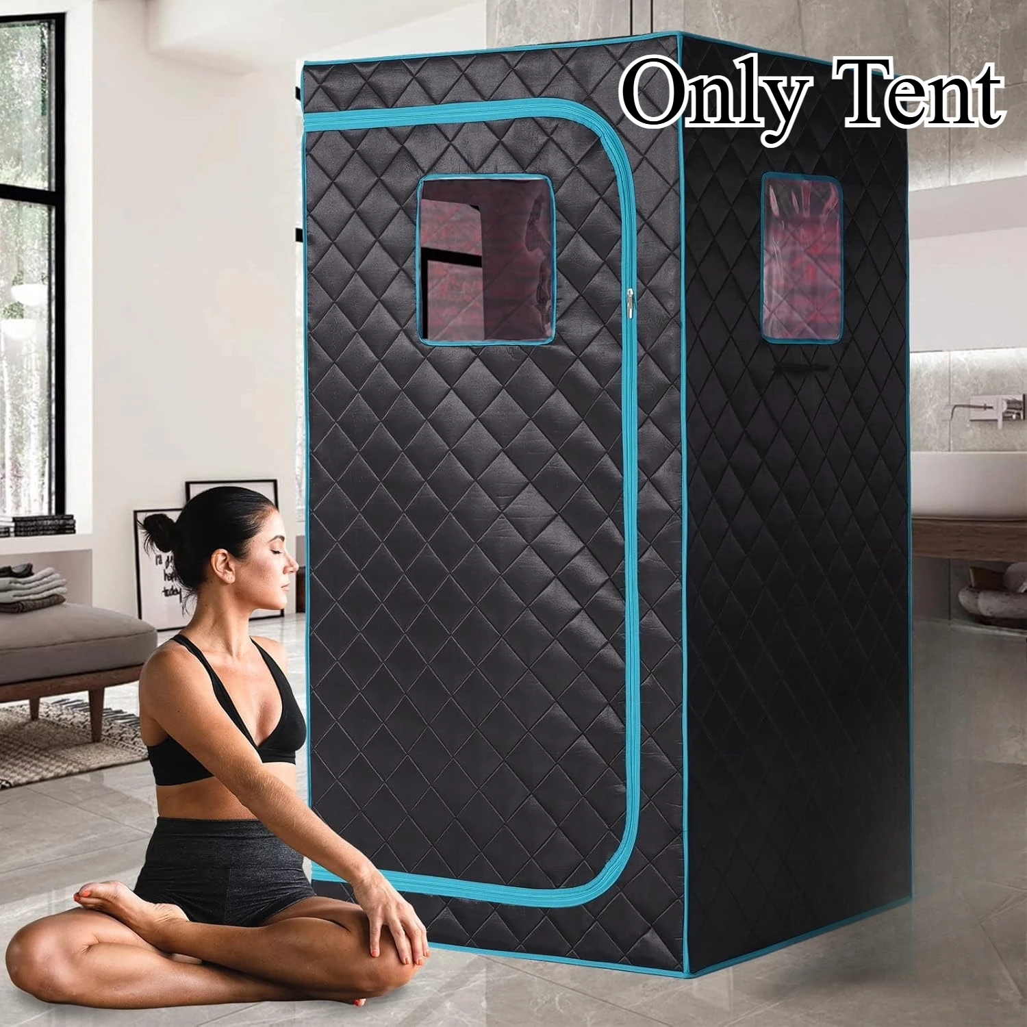 Foldable Portable Steam Sauna Tent Personal Home Spa Sweat Cover for Detox and Relaxation Tent Only Without Steamer​
