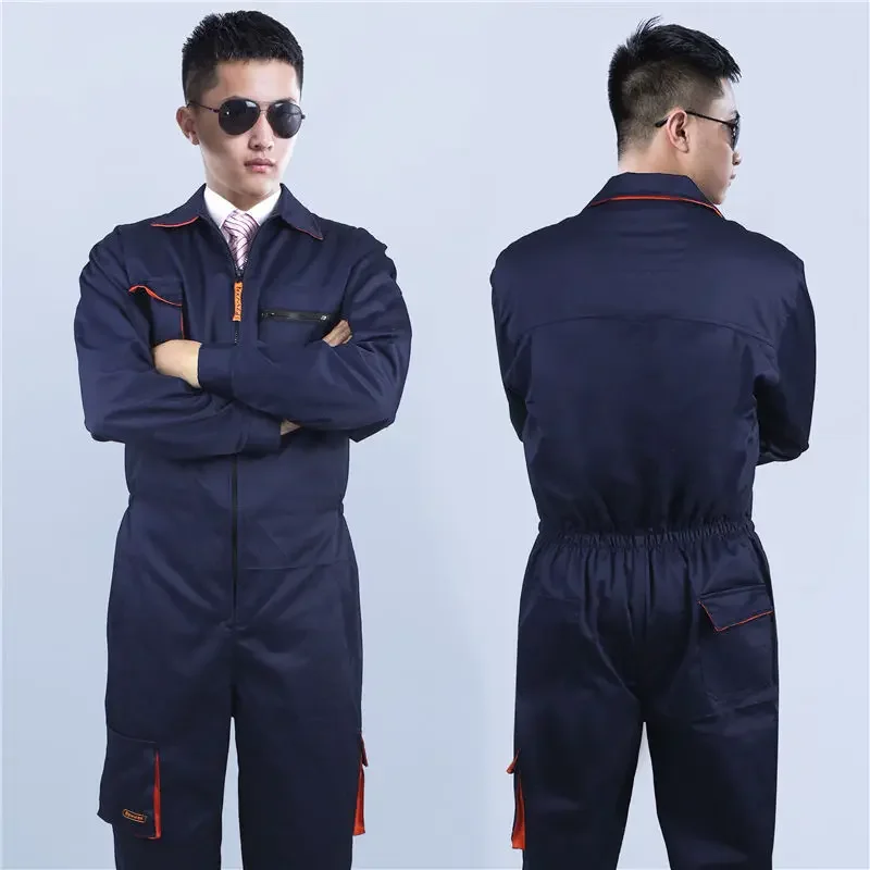 Neue Arbeit Overall Uniform Männer Frauen Arbeits Overalls Schweißen Anzug Auto Reparatur Werkstatt Mechaniker Plus Größe Kleidung – Detail 4