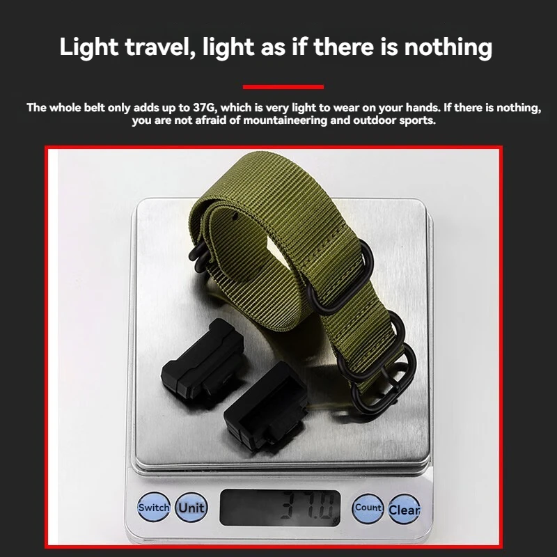 DW-5600 Replacement Breathable Nylon Canvas Watch Band For Casio G-Shock DW-5600 DW-5610 GW-5000 GW-B5600 Series watch bracelet