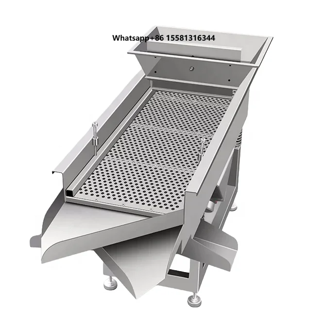 Factory Direct Supplier Linear Vibratory Sifter Separator with Motor for Insects High Efficiency 220V/380V
