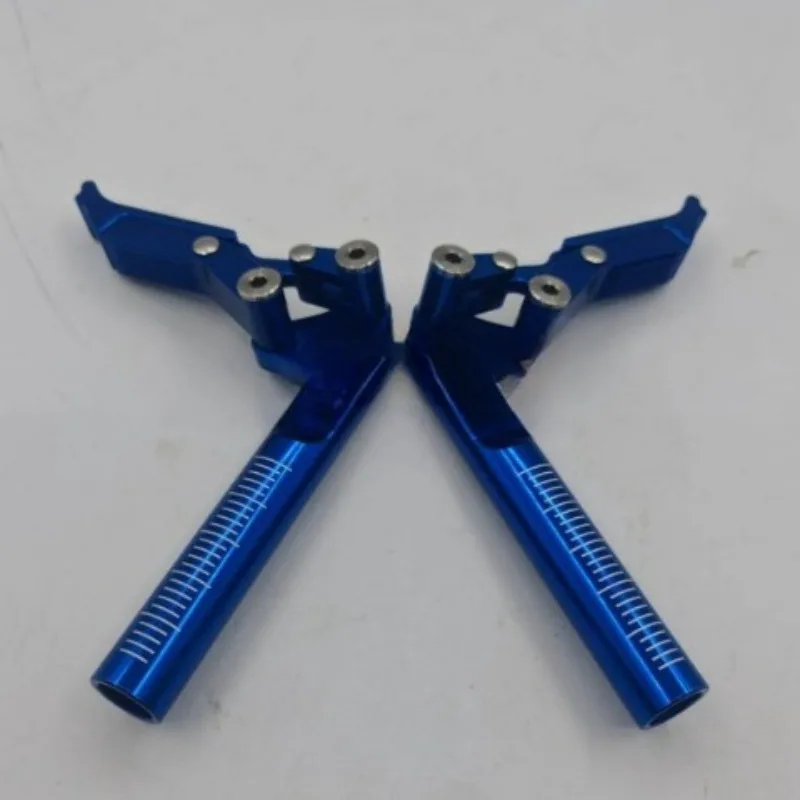Universal sports wheelchair aluminum alloy scissor brake wheelchair fittings pipe clip installation