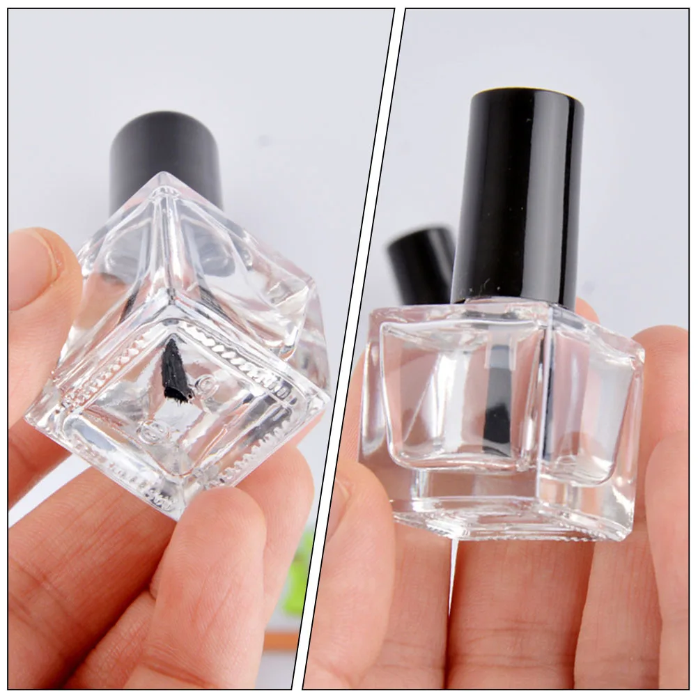 

20 Pcs Bottle Glass Nail Polish Bottles Manicure Store Supplies Paint Sub-packed