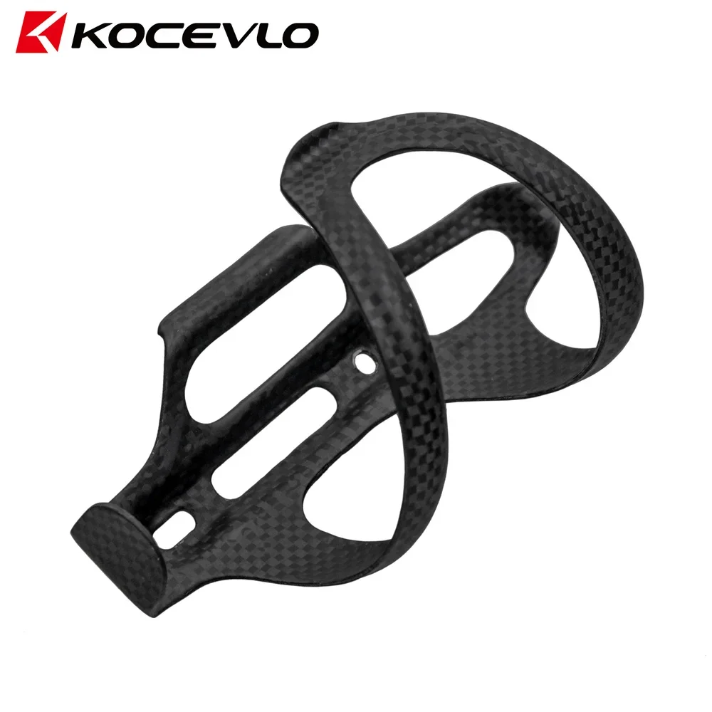 KOCEVLO Carbon Side Load Bicycle Water Bottle Cage Mountain Road Bike Water Bottle Holder