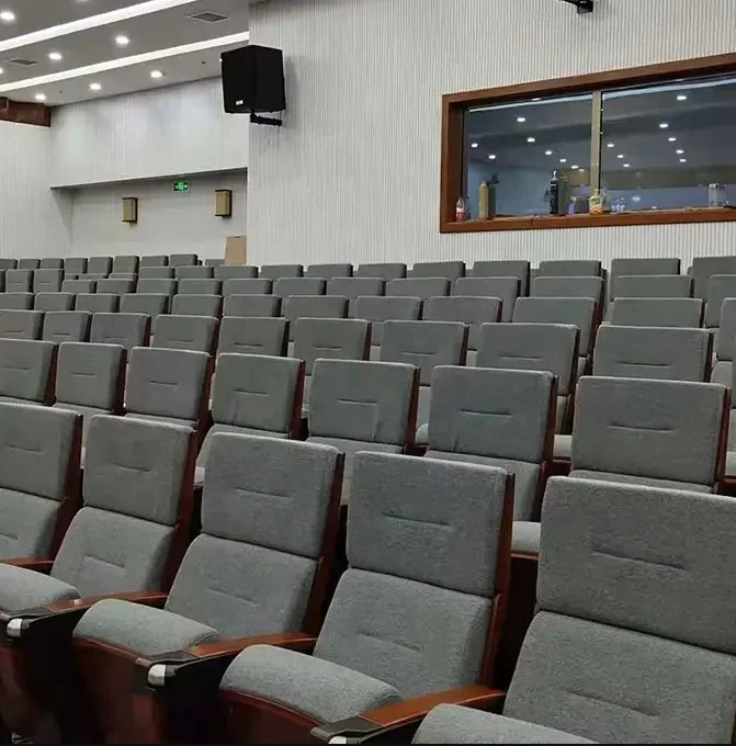 Theater Seats, Manufacturer OEM Sofa Chair Furniture For Auditorium Church Movie Cinema Fabric Modern Commercial Hall