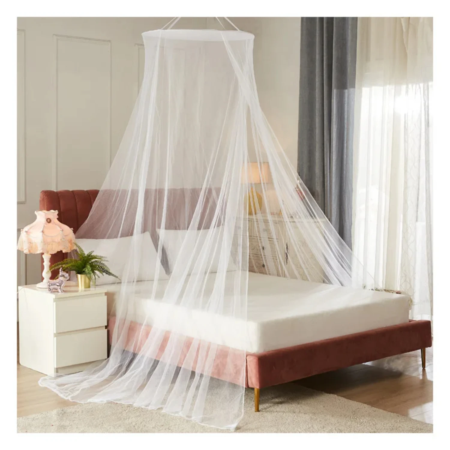 Mosquito Mesh Net Large Dome Hanging Mosquito Net Bed Net Tent Fly Insect Repellent Protection   Bed Canopy Dropshipping