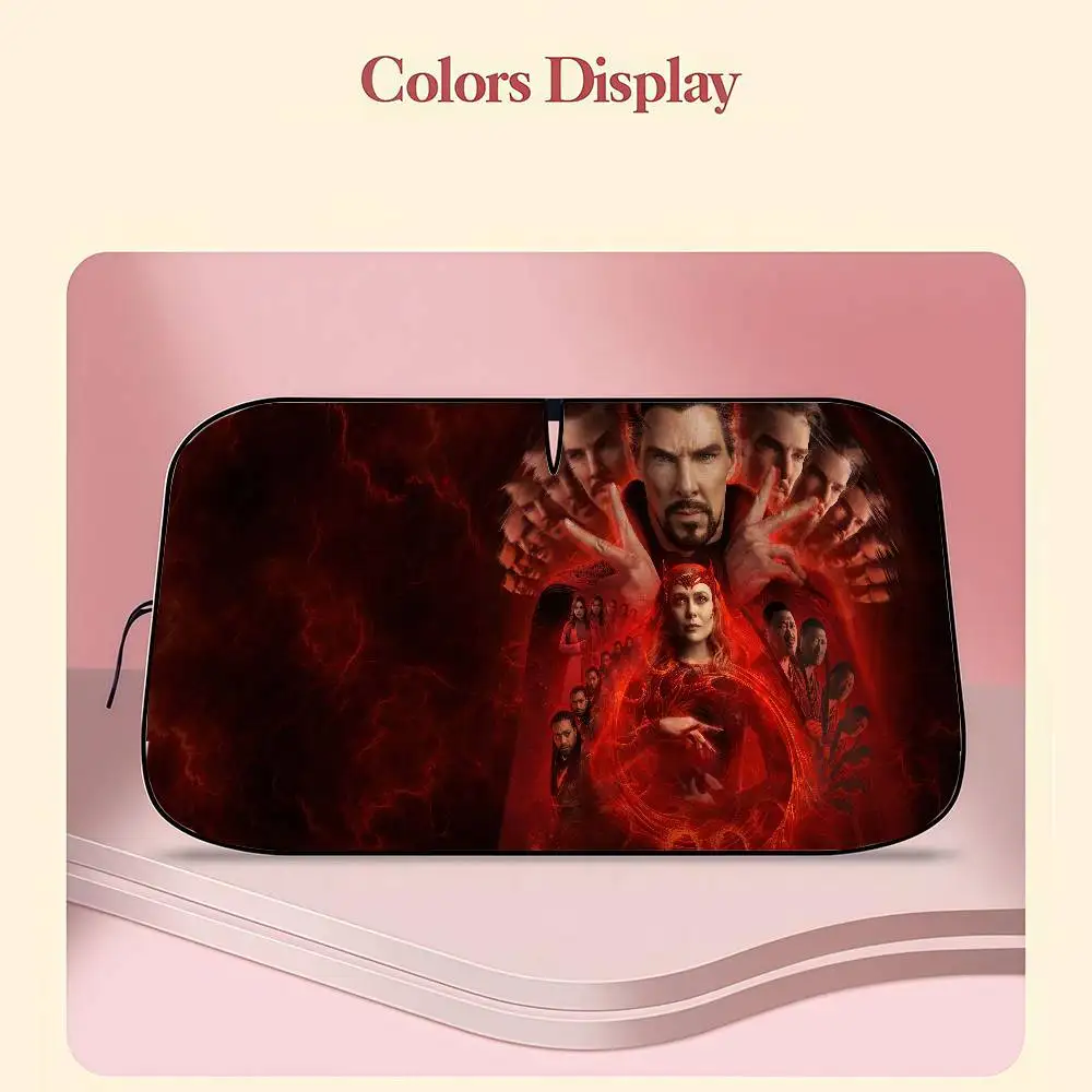 مظلة شمسية للزجاج الأمامي للسيارة من Marvel Doctor Strange، كتل الأشعة فوق البنفسجية، واقي ظلة عازل للسيارة #5